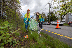 ASEZ WAO Goethals Road Cleanup in Staten Island