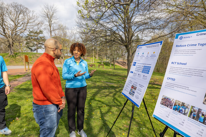 ASEZ Beautification Project at Schiller Park in Syracuse