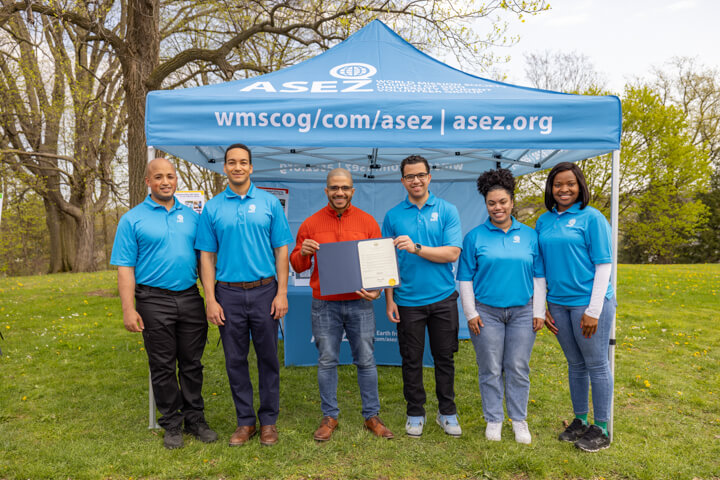 ASEZ Beautification Project at Schiller Park in Syracuse