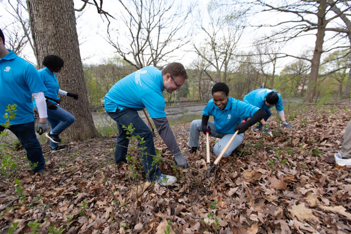 ASEZ Beautification Project at Schiller Park in Syracuse