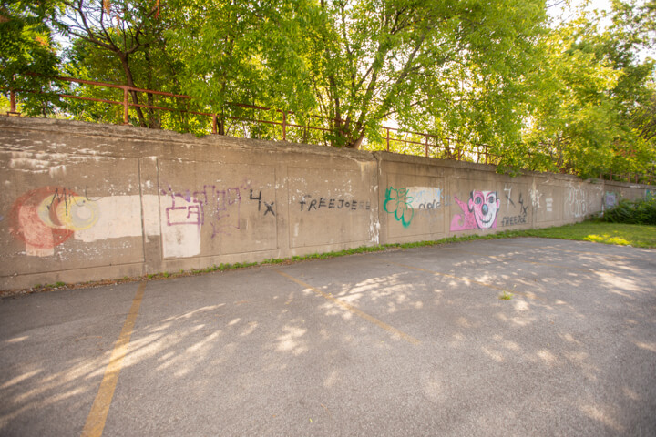 ASEZ Graffiti Removal in Downtown Syracuse