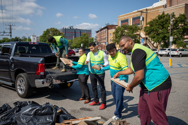 ASEZ WAO Green Earth Cleanup in Port Chester, NY