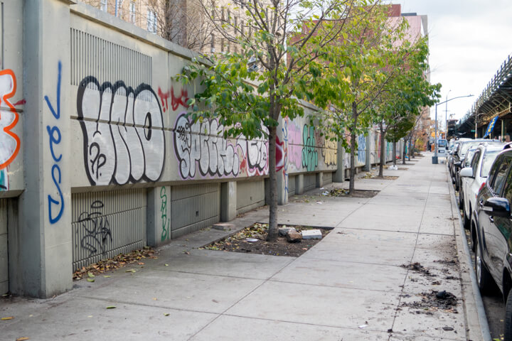 ASEZ Graffiti Removal at Lehman College