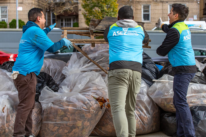 ASEZ Graffiti Removal at Lehman College