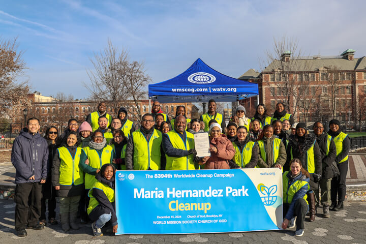 Maria Hernandez Park Cleanup BK & Queens