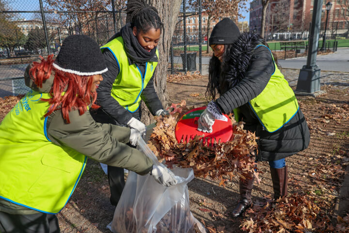 Maria Hernandez Park Cleanup BK & Queens