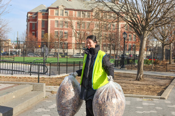 Maria Hernandez Park Cleanup BK & Queens