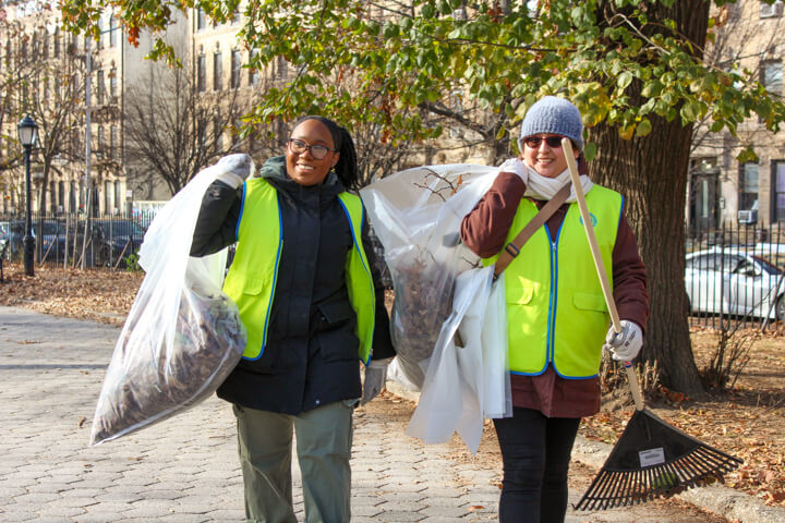 Maria Hernandez Park Cleanup BK & Queens