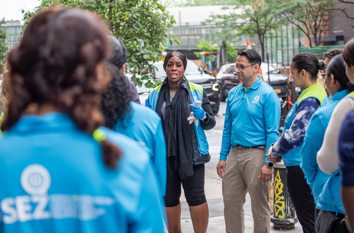 ASEZ Westchester Avenue Cleanup in the Bronx