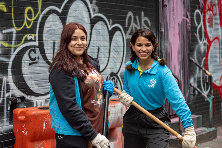 ASEZ Westchester Avenue Cleanup in the Bronx