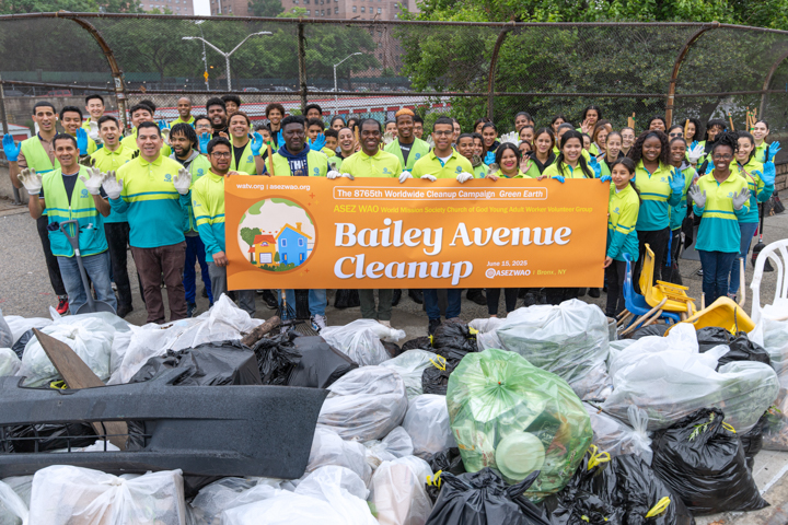 ASEZ WAO Bailey Avenue Cleanup in the Bronx 4