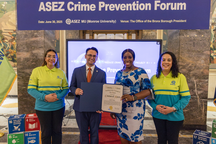 ASEZ Crime Prevention Forum in the Bronx