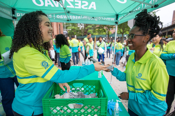 ASEZ WAO Bailey Avenue Cleanup in the Bronx 1