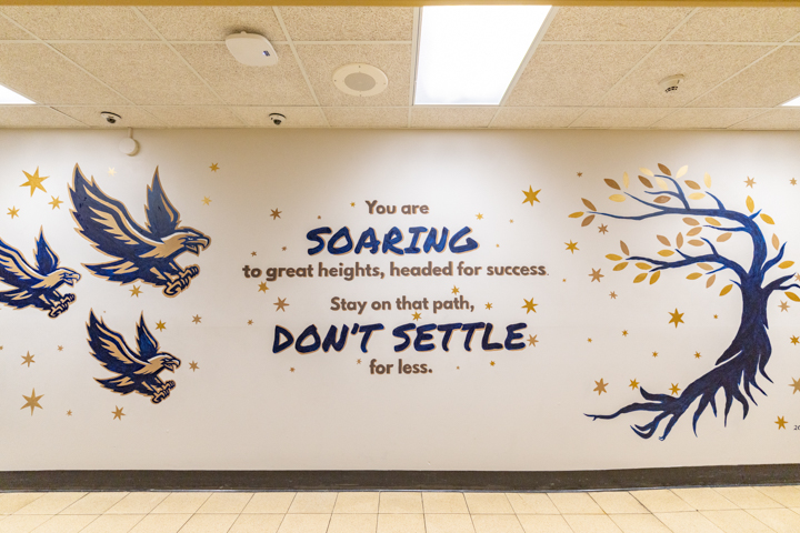 ASEZ STAR Mural Painting at South Middle School in Newburgh