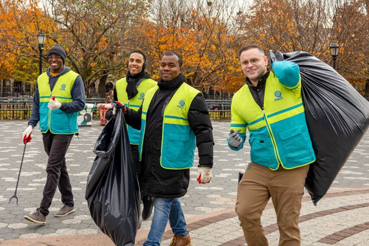ASEZ WAO Cleanup at Maria Hernandez Park