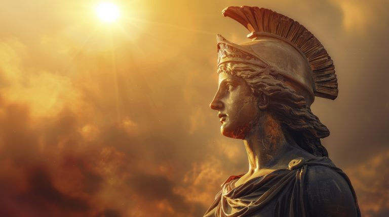 view ancient greek goddess bust