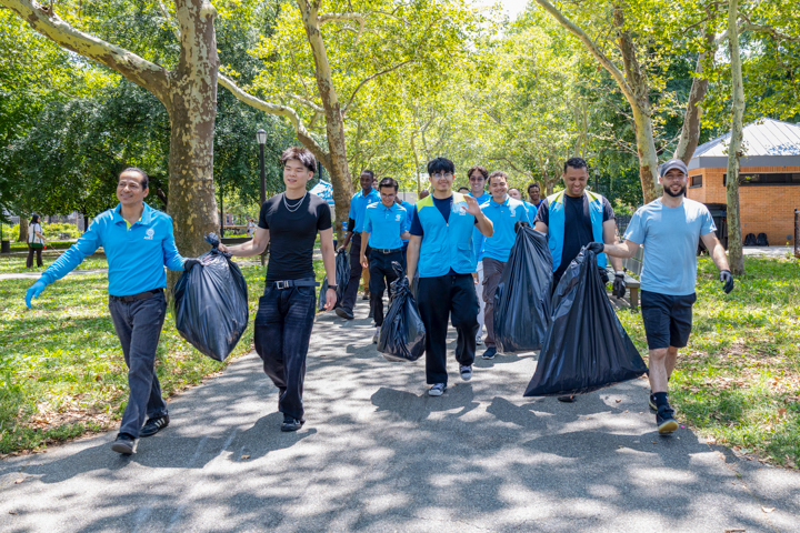 cooper park cleanup